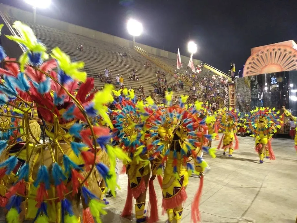 Última noite de desfile da Série A aconteceu sem chuva.