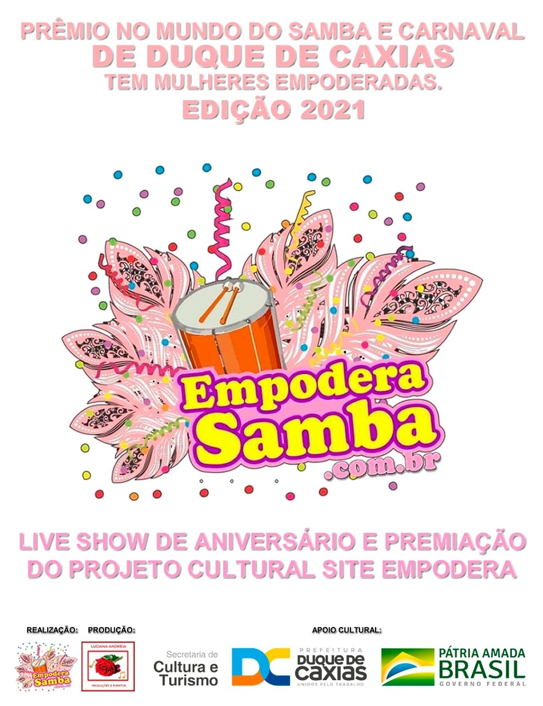 1° Edição do Prêmio Empodera Samba.