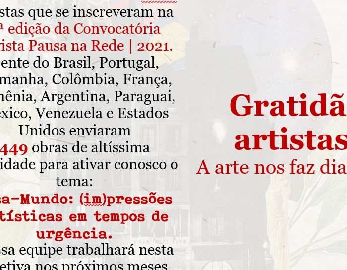 Luciana Andreia está na lista de aristas da Revista Pausa na Rede